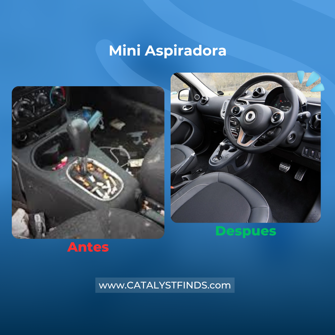 Mini Aspiradora - Mini Aspiradora Portátil Recargable Inhalámbrica💨